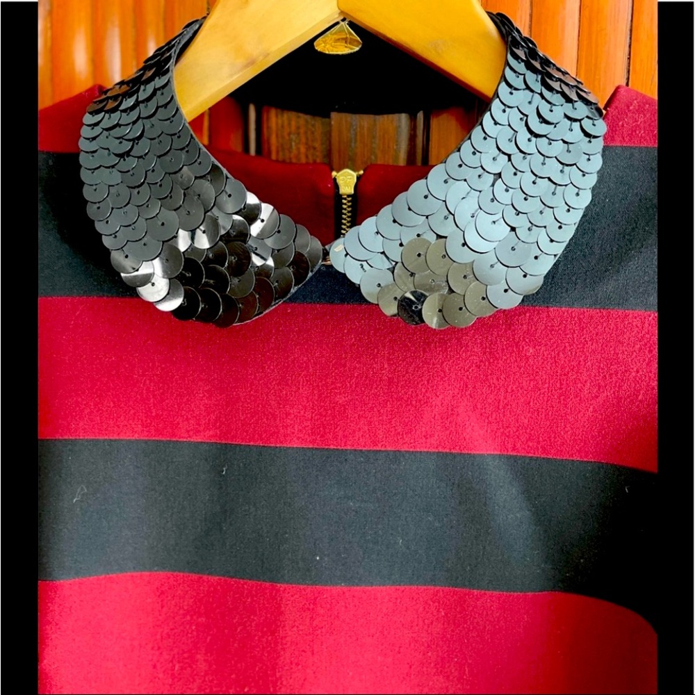 Gemma Lister Peter Pan Sequin Collar Necklace